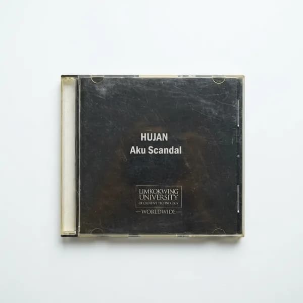Hujan — Aku Scandal — sampul depan