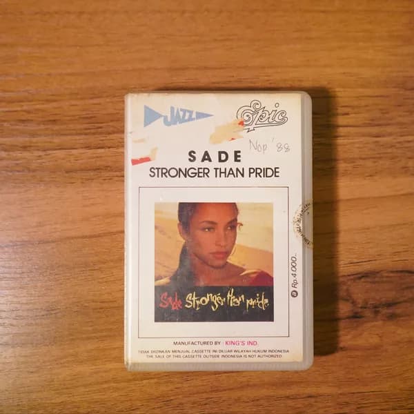 Sade — Stronger Than Pride — sampul depan