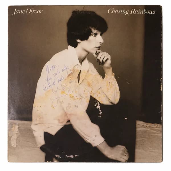 Jane Olivor — Chasing Rainbows — sampul depan