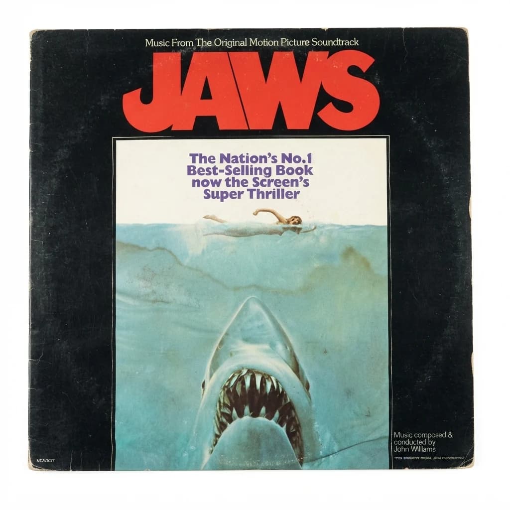 Jaws — Jaws (Music From The Original Motion Picture Soundtrack) — sampul depan